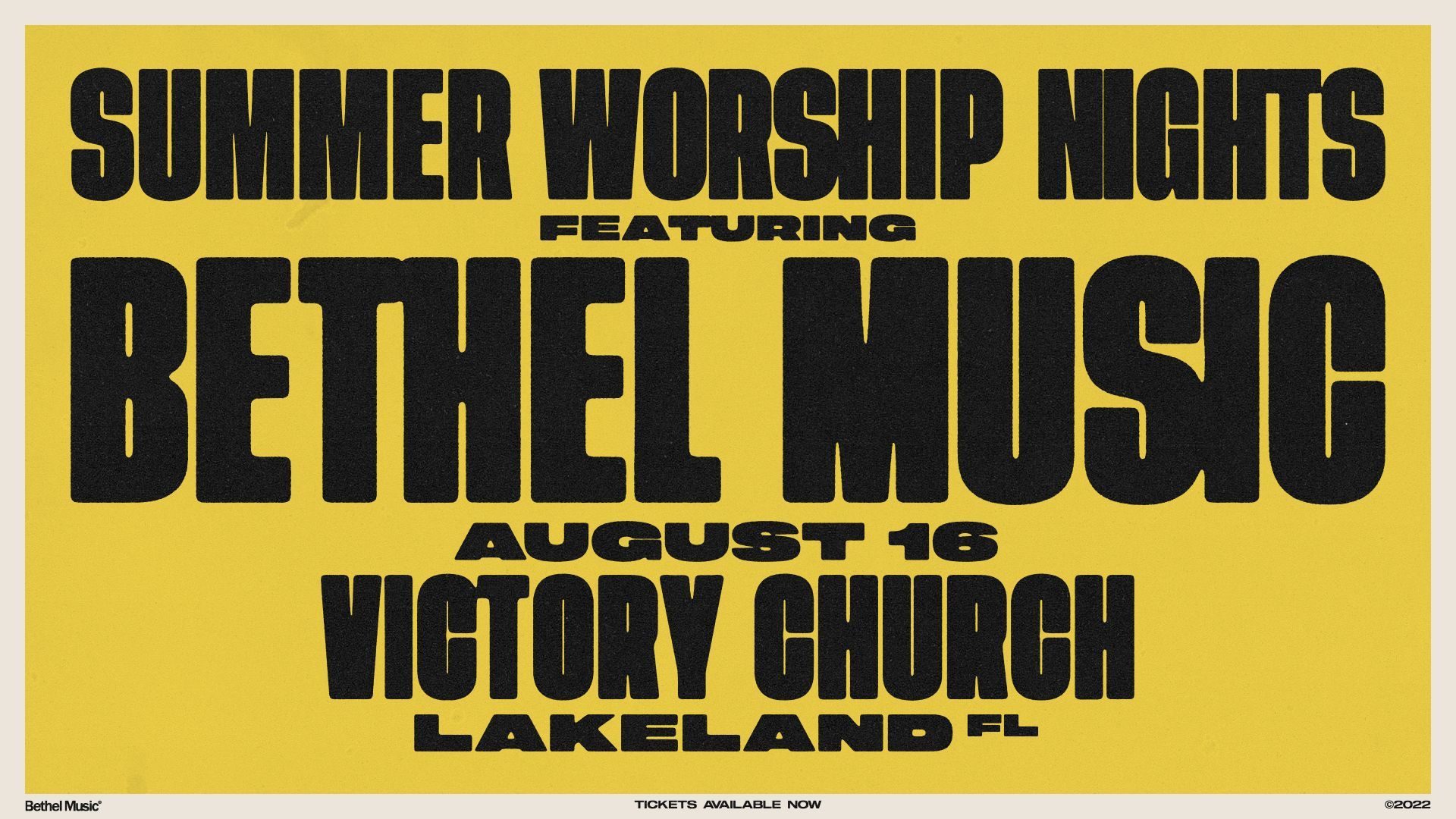 Bethel Music Worship Concert Victory Church